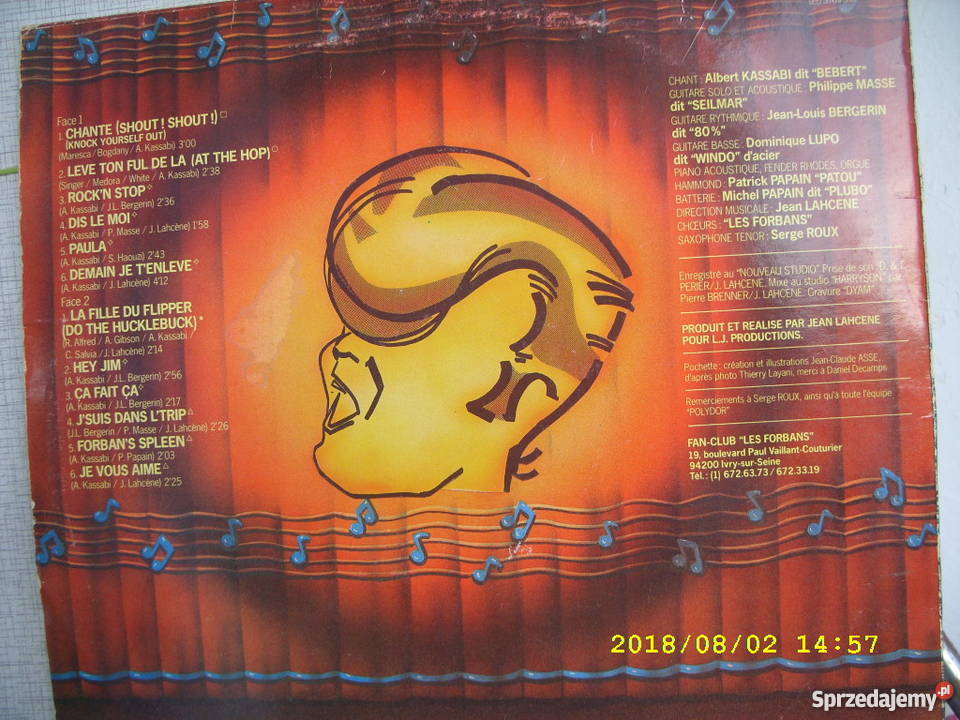 Dance Lp LES FORBANSCHANTE France dolnośląskie