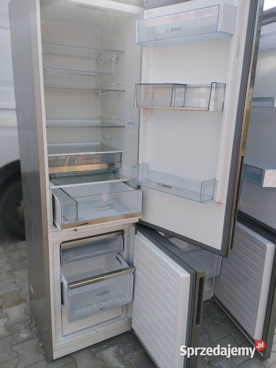 Bosch Lodówko zamrażarka 200 srebrna inox 200cm Szamotuły