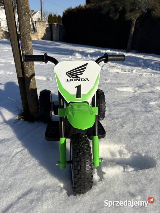 Motorek na akumulator cross Honda lubelskie Parczew sprzedam