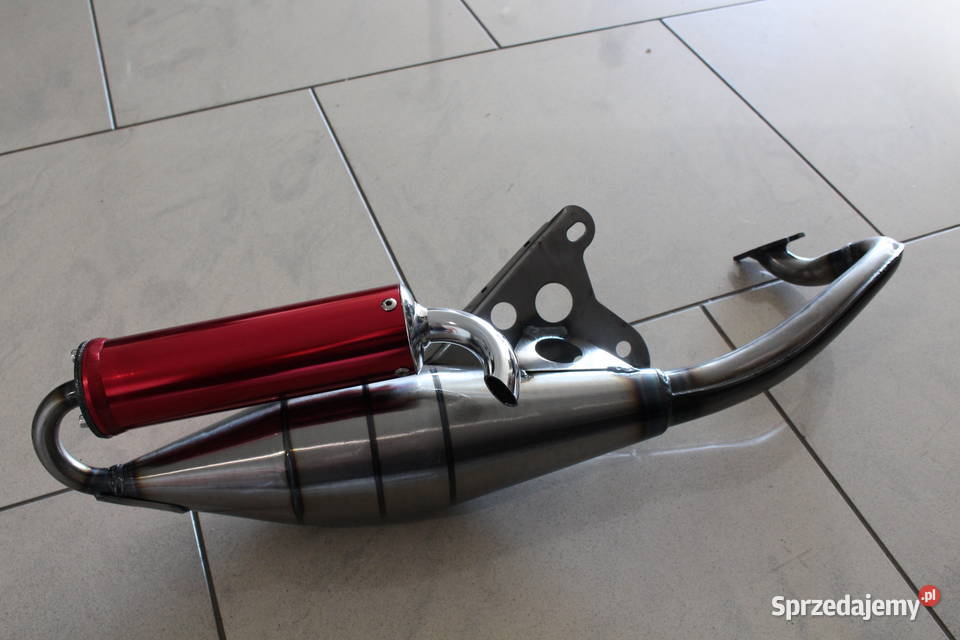 Tłumik Wydech TGB 50 Sport Tunning RED Czerwony łódzkie Wieruszów