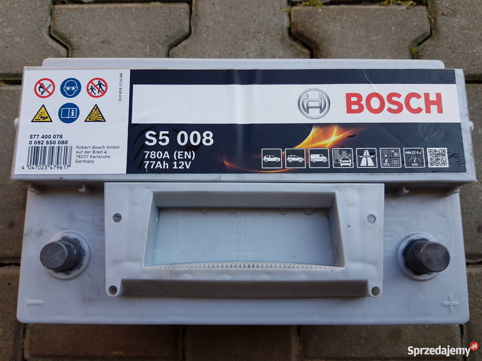 Akumulator Bosch S5 008 77Ah Wrocław