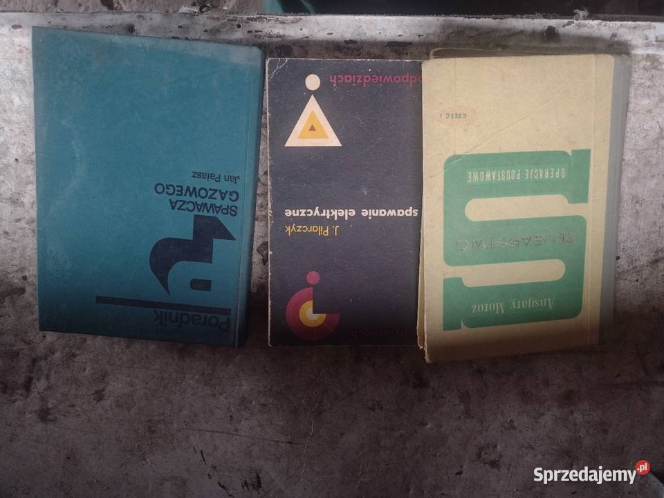 Stare książki Spawacz Komorów