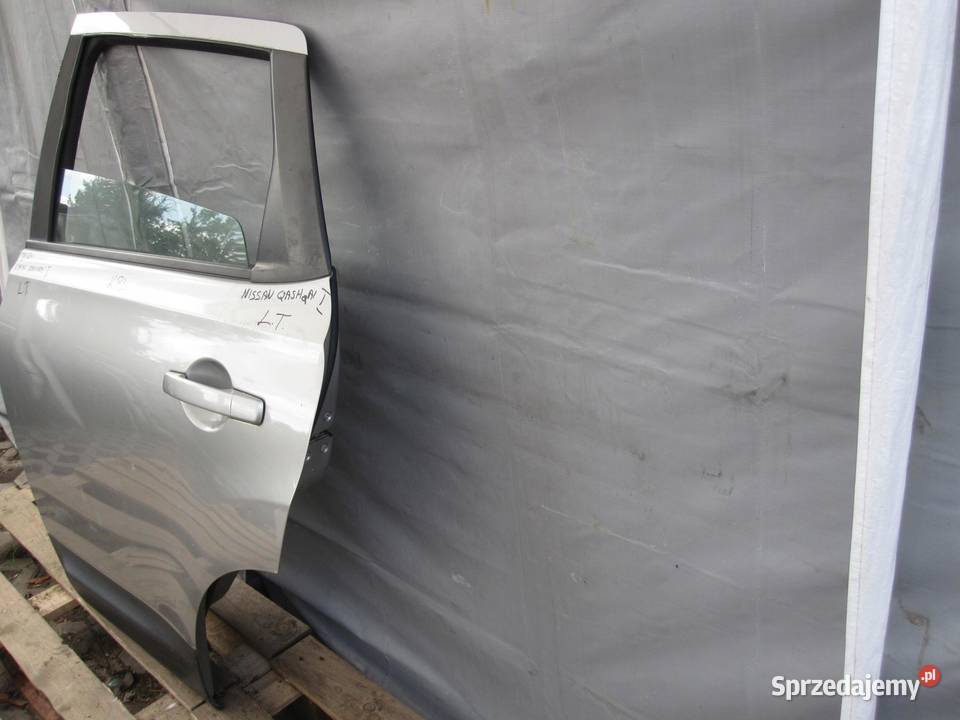 NISSAN QASHQAI I J10 09r drzwi lewe tył Drzwi