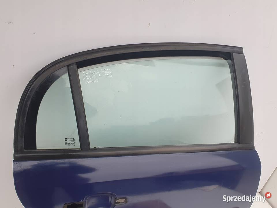 Opel Vectra C SEDAN TYLNE DRZWI PRAWE TYŁ Z20Z osobowe Rudka