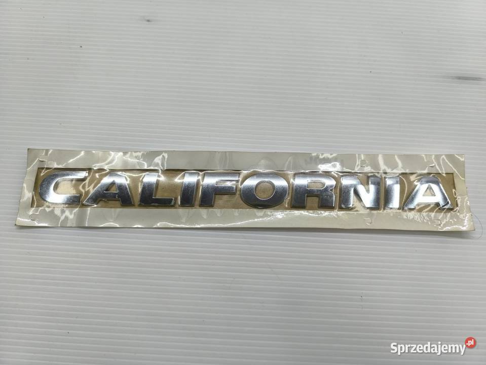 EMBLEMAT NAPIS NAKLEJKA PLAKIETKA VW CALIFORNIA