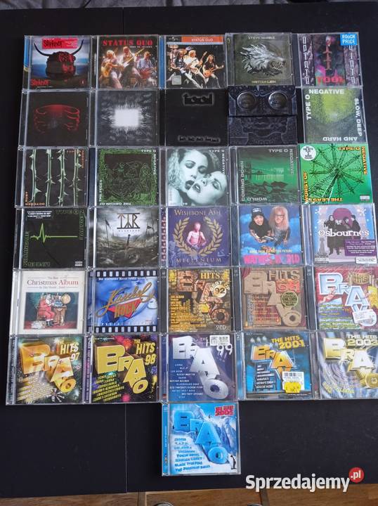 Płyty CD Rock Metal Pop Dance Zestaw Różni Wałbrzych sprzedam