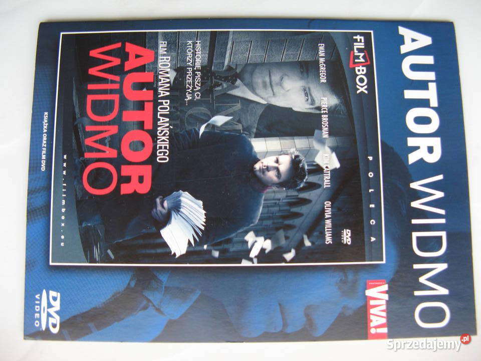 DVD Autor widmo reżyseria Roman Polański wielkopolskie