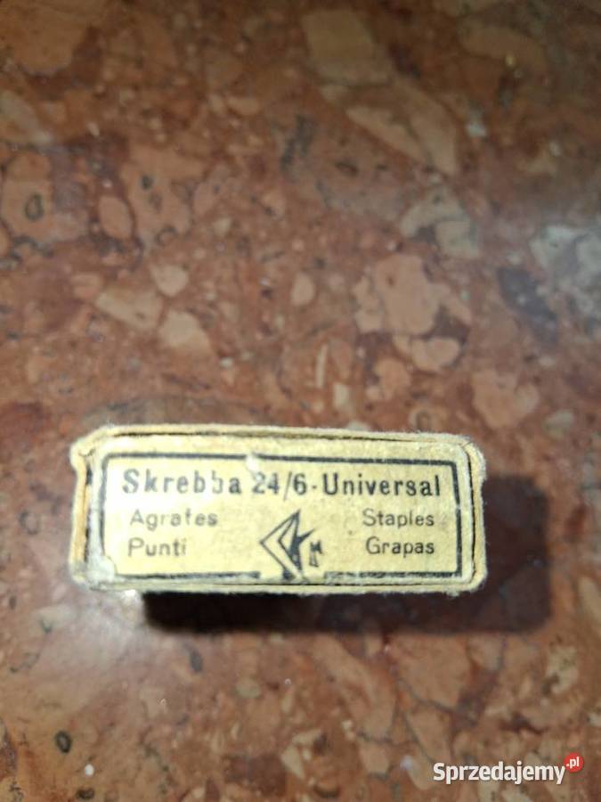 Zszywacze Staples Skrebba Universal z lat 40 Poznań sprzedam