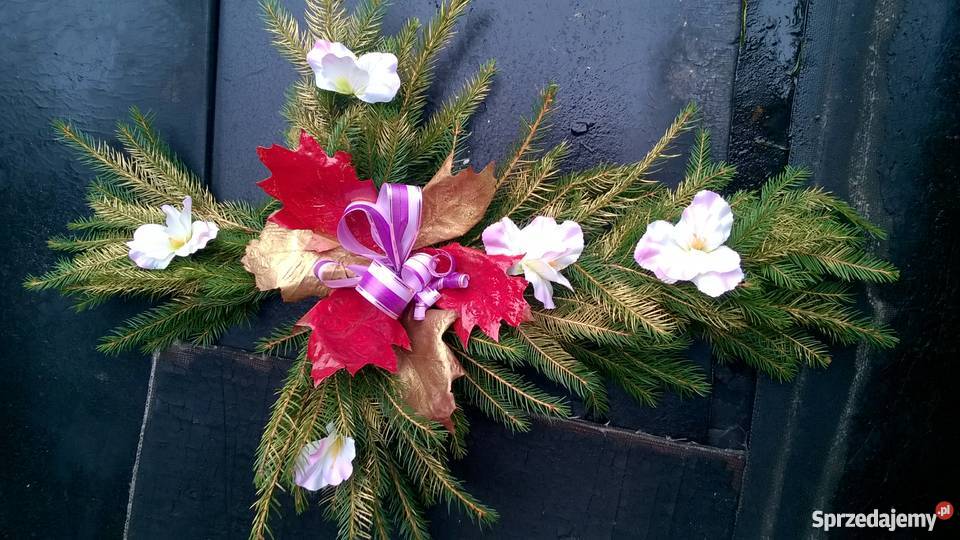 stroiki na groby Wszystkich SwietychZaduszki Trzebinia