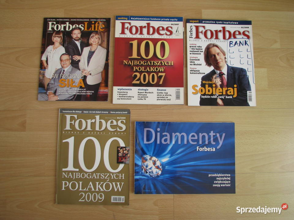 Forbes miesięcznik 2007r 2008r 2009r 2010r i sprzedam
