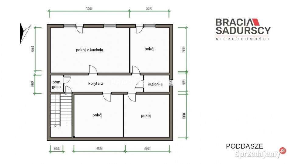 Mieszkanie sprzedam Oleśnica 1087m2 4 pokojowe