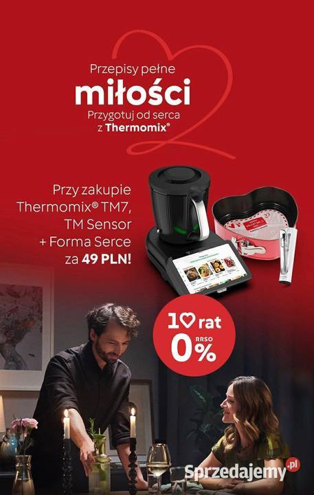 THERMOMIX TM7 RATY 17339 mc Gwarancja Do 5 LAT Pozostałe dolnośląskie Gryfów Śląski