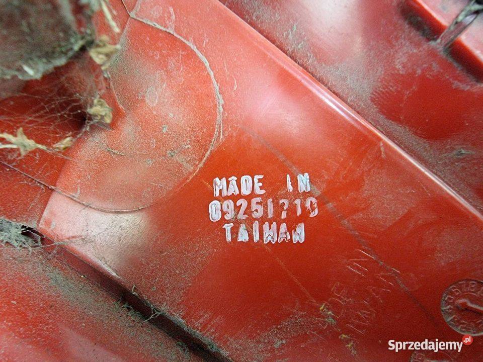 LAMPA LEWA TYŁ FIAT PUNTO Pozostałe Lipno