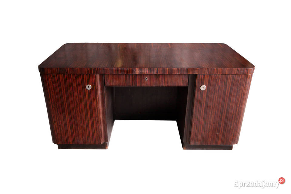 Komplet gabinetowy ART DECO Bruno Paul 1930 Wrocław