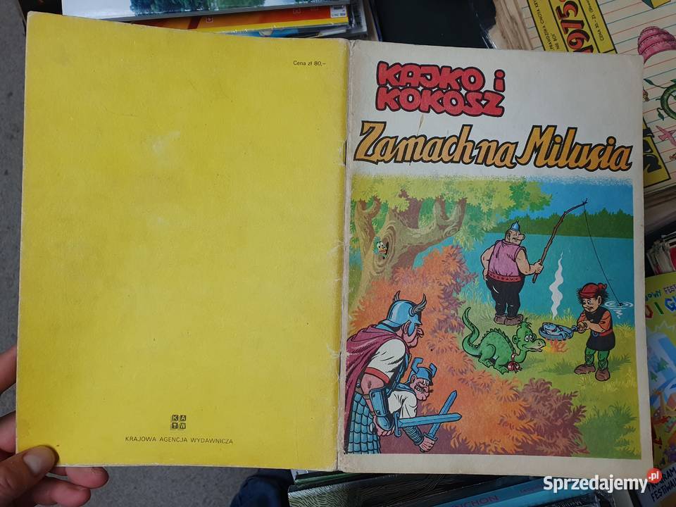 Kajko i Kokosz Zamach na Milusia wydanie 1 1983 Gdynia