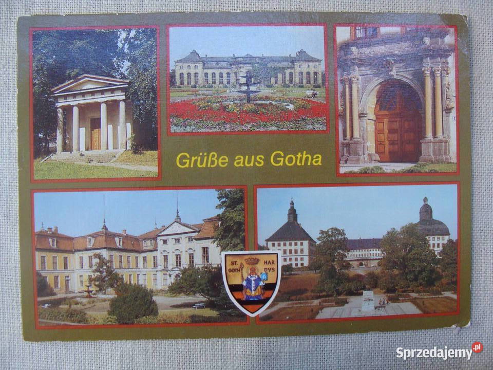 Pocztówka z Gotha DDR Pocztówki i karty telefoniczne Poznań
