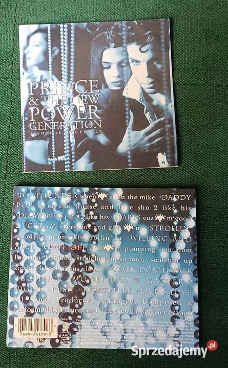 Prince the power generation diamonds and pearls CD małopolskie Zbylitowska Góra sprzedam