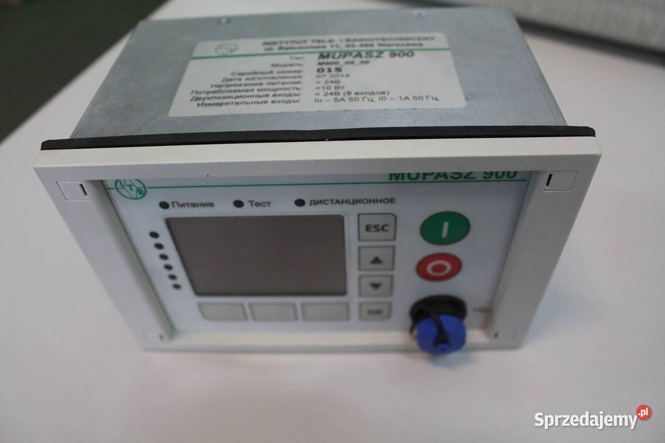 Zabezpieczenie MUPASZ 900 RS 485 24V DC 116110 Włoszczowa