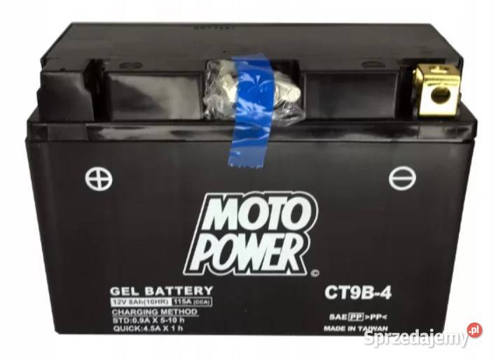 Akumulator motocyklowy MotoPower CT9BBS YT9BBS Wałbrzych