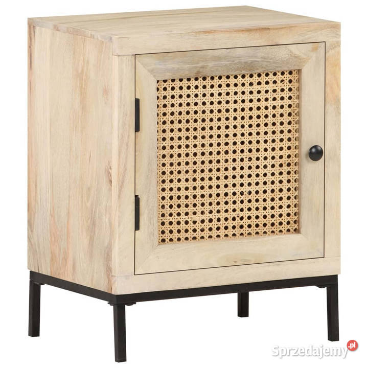 Szafka nocna 40x30x50 drewno mango i naturalna mazowieckie Warszawa sprzedam