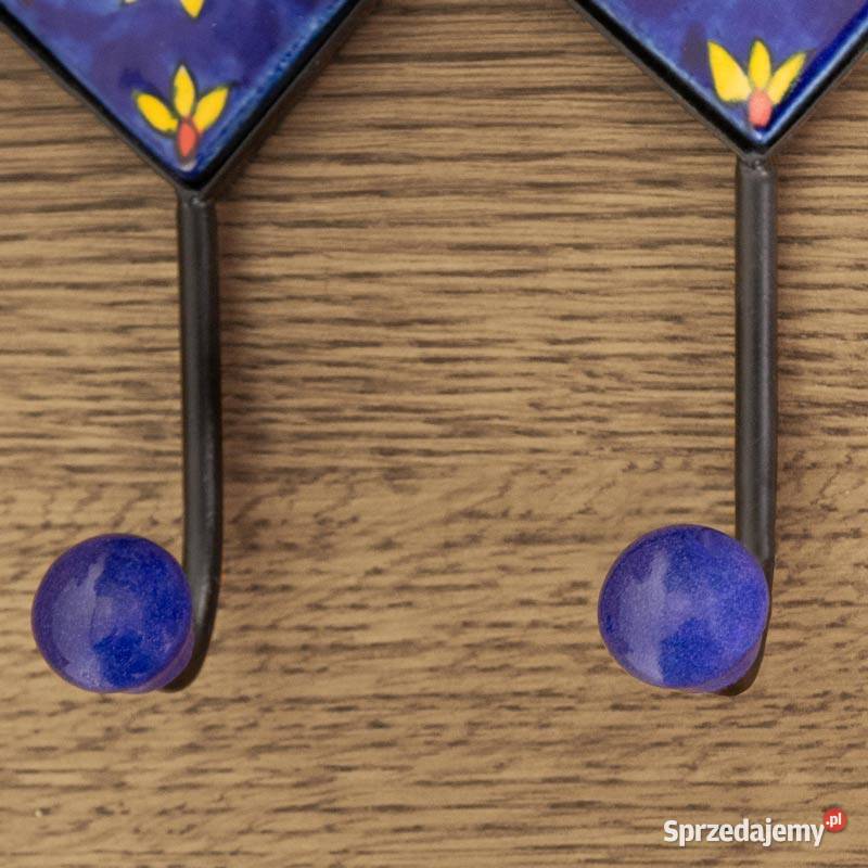 Hak wieszakowy ceramiczny 155 mm DAISY podwójny 4.5cm Chmielnik sprzedam