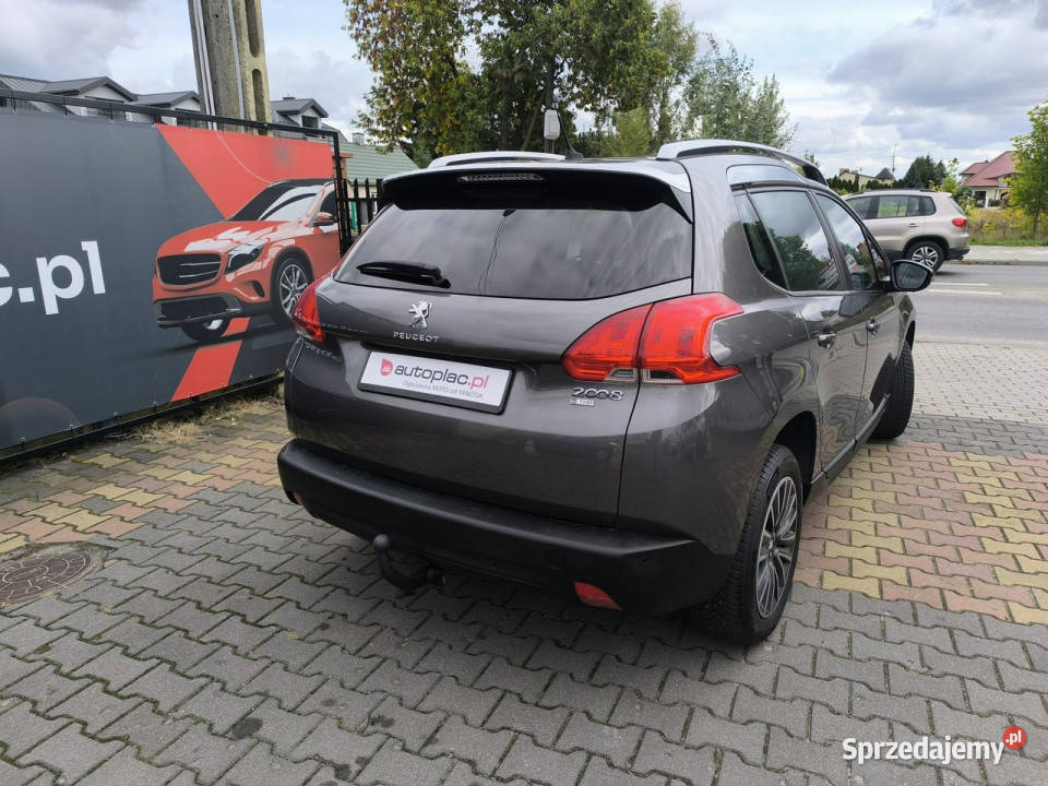 Peugeot 2008 12i Turbo 110 Klima Panorama Navi szary lubelskie Łuków