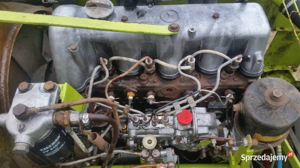 Kombajn CLAAS Compact 25 sieczkarnia silnik Tarnogród
