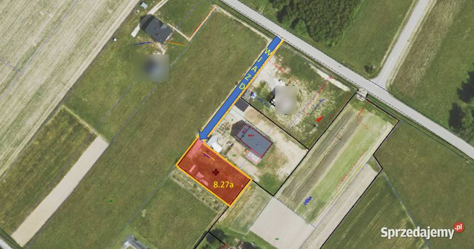 Działka budowlana 827a Wola Rafałowska podkarpackie
