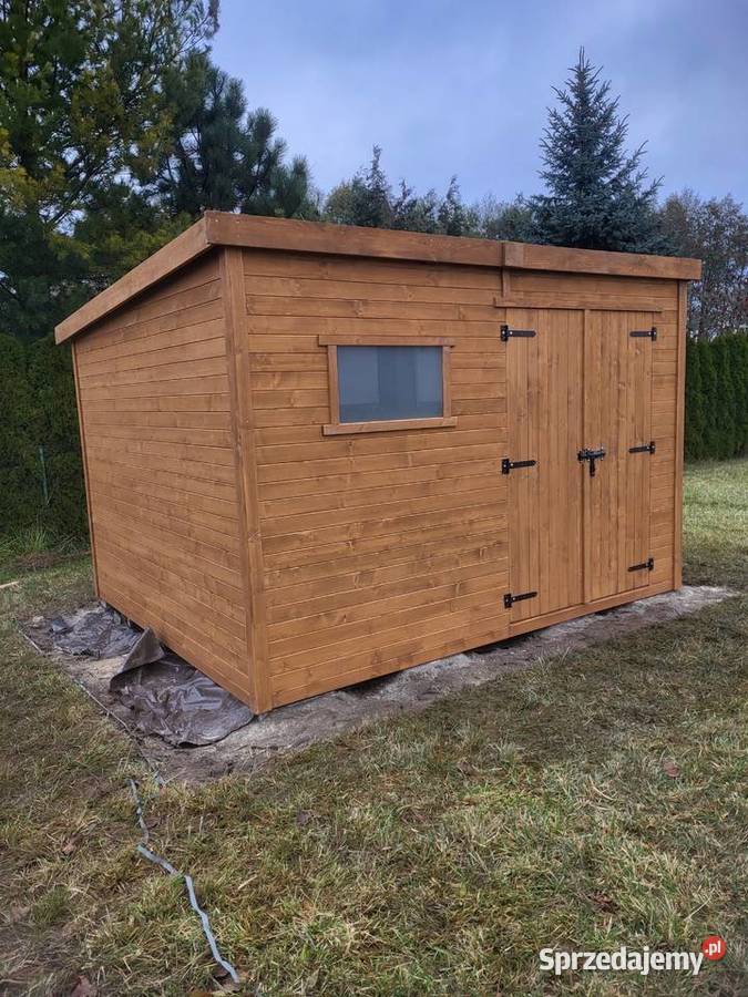 Domek ogrodowy nowoczesny 3x3 montaż mazowieckie Warszawa