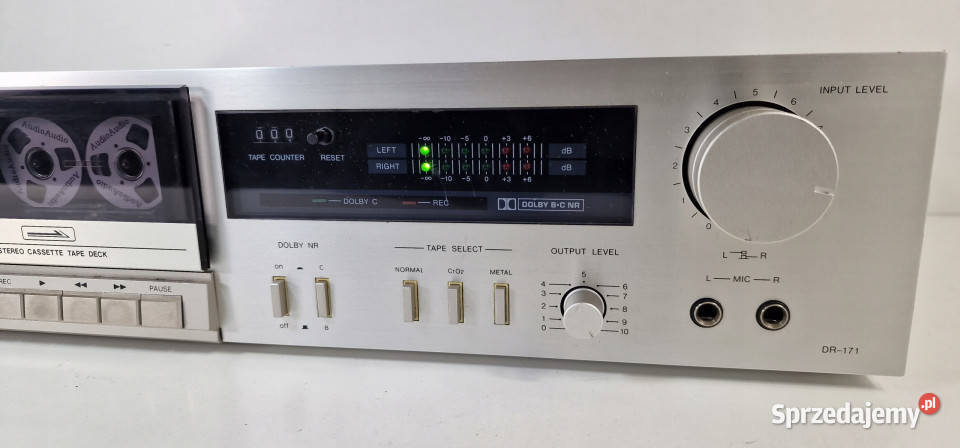 Magnetofon Cassette Deck Denon DR171 DR 171 Międzychód