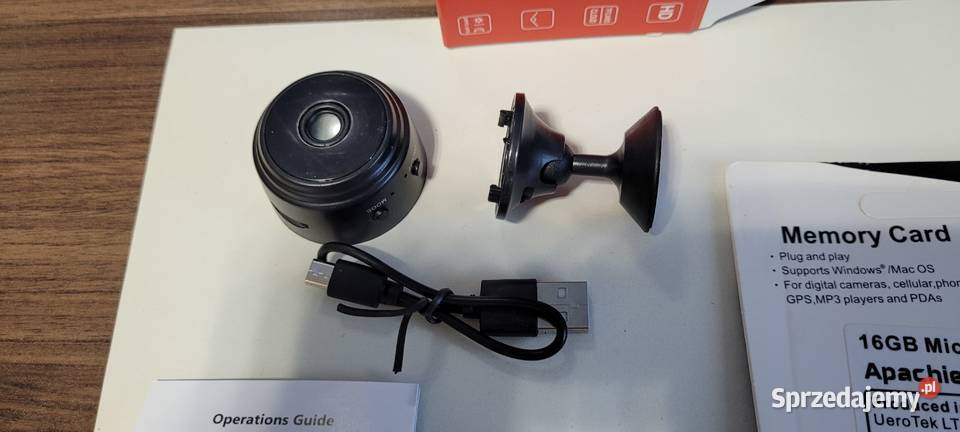 Mini Kamera Szpiegowska FullHD WIFI IP A9 1080P śląskie Sosnowiec