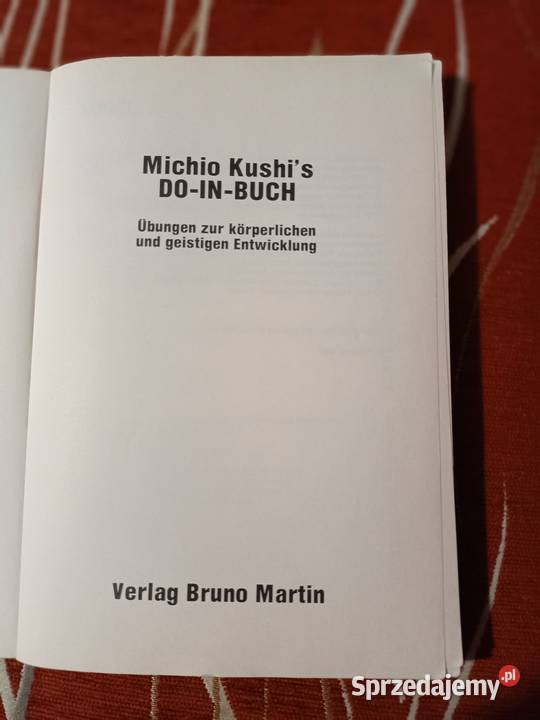 DOINBUCH Michio Kushis ISBN 3921786207 wielkopolskie Poznań