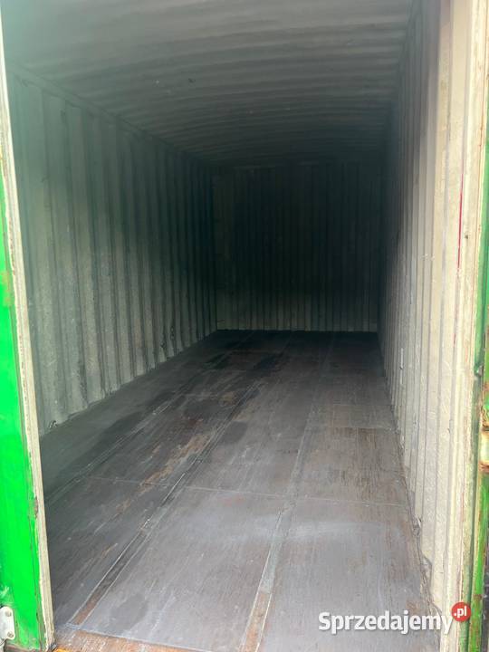 Kontener morski magazynowy 20DV 6 metrowy Magazynowanie Bydgoszcz