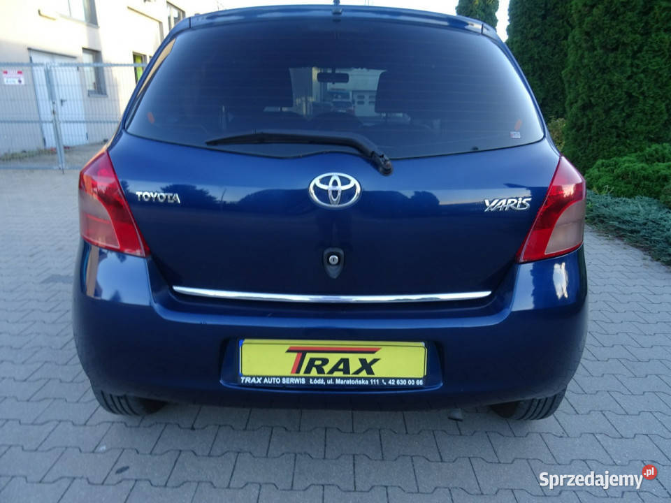 Toyota Yaris Niezawodna Toyota Yaris 13 z elektryczne lusterka Łódź