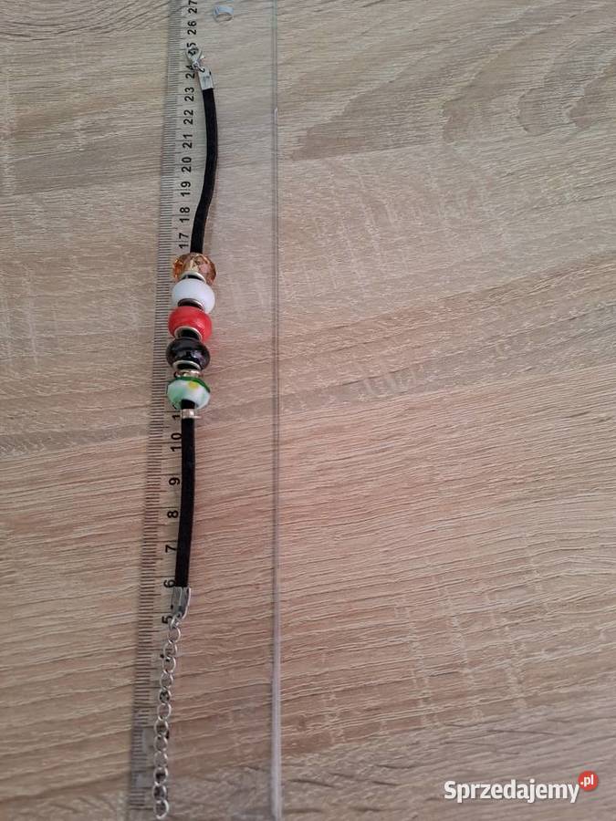 Bransoletka z kolorowymi koralikami Pozostałe Wrocław