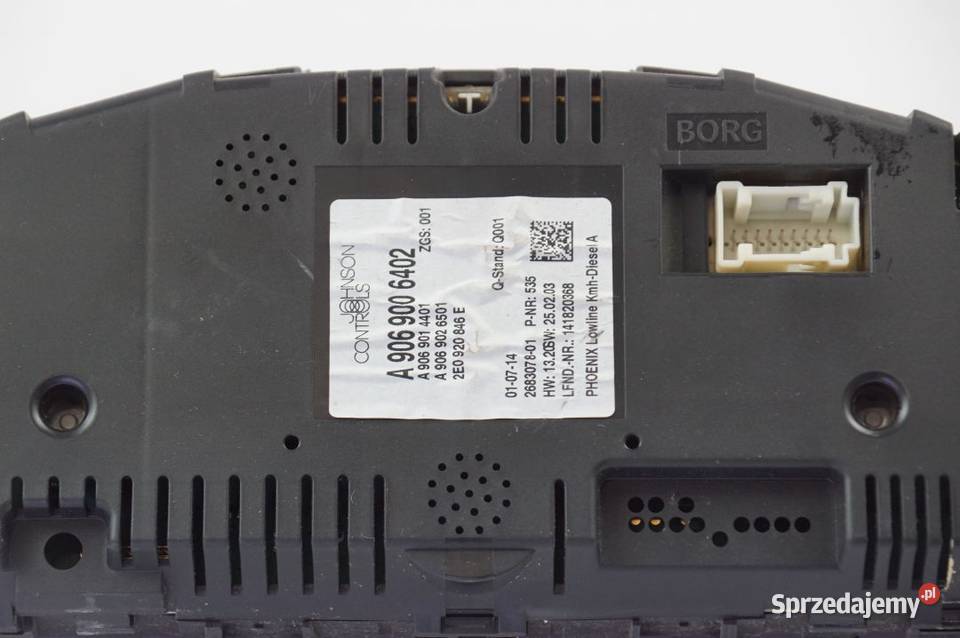 A9069006402 CRAFTER 906 LICZNIK ZEGAR Lipno