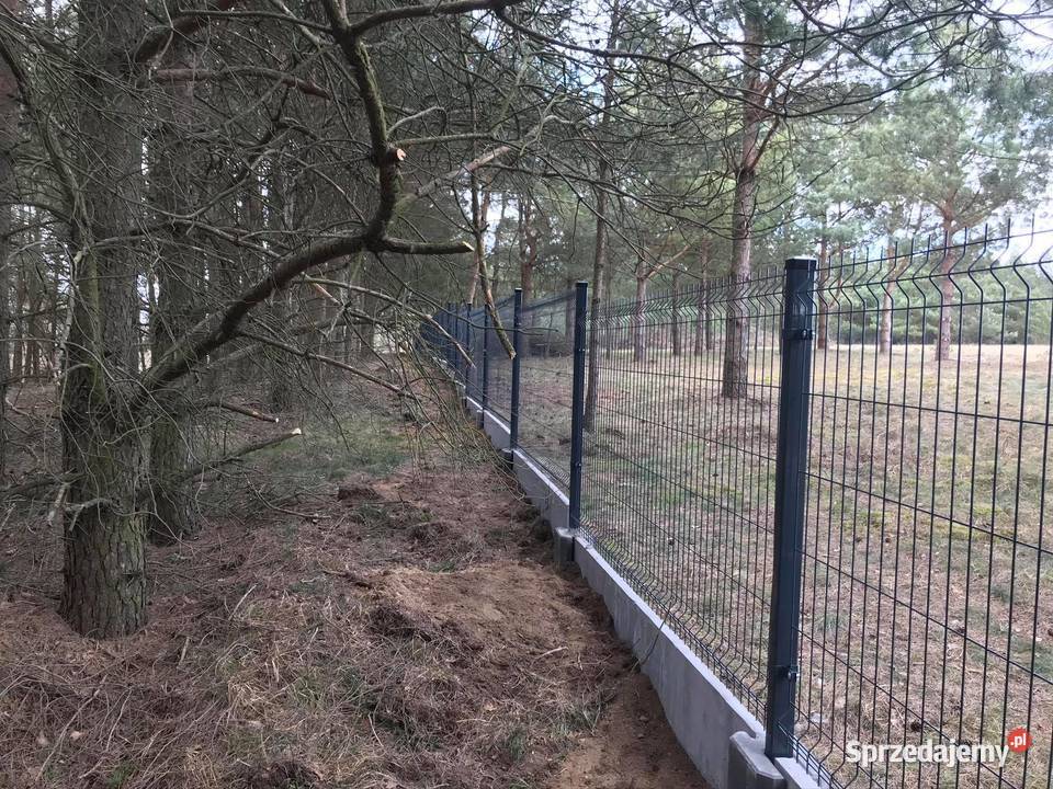 Ogrodzenie panelowe 153 z PODMURÓWKA