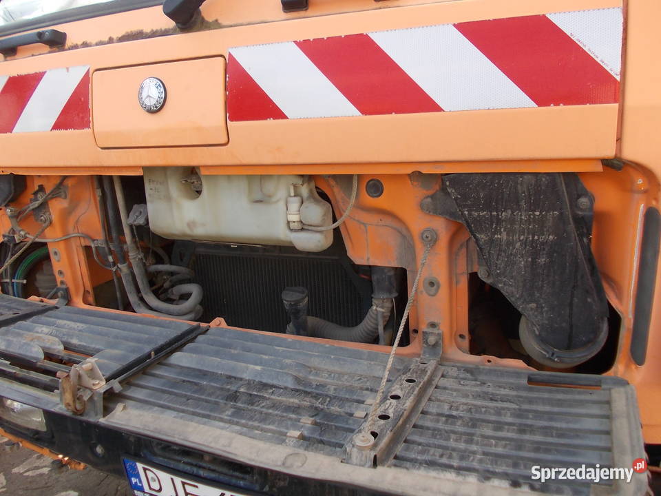mercedes zamiatarka 1414 silnk om 366 om 314 Rok produkcji 1991 Sosnowiec
