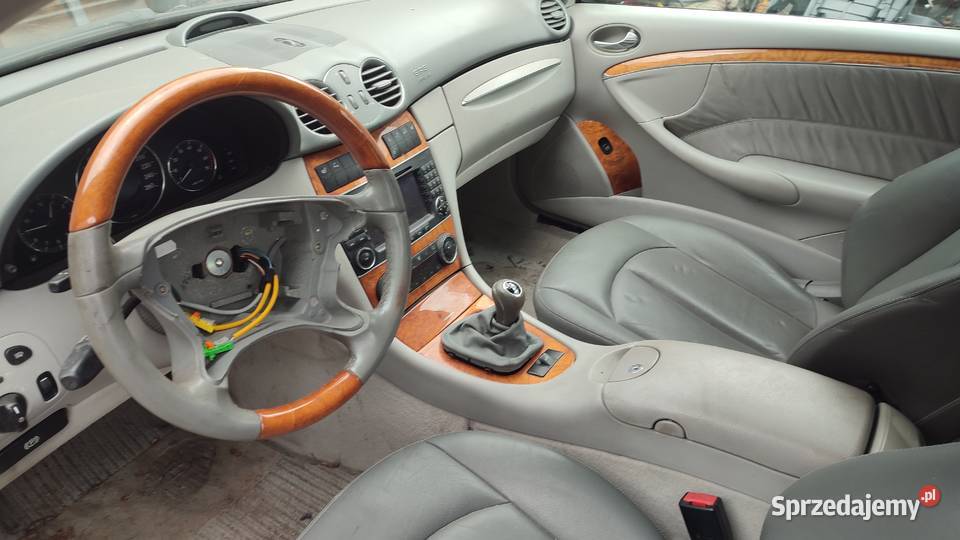 Mercedes W209 CLK 200 18 Kompressor 163 manualna Włoszczowa