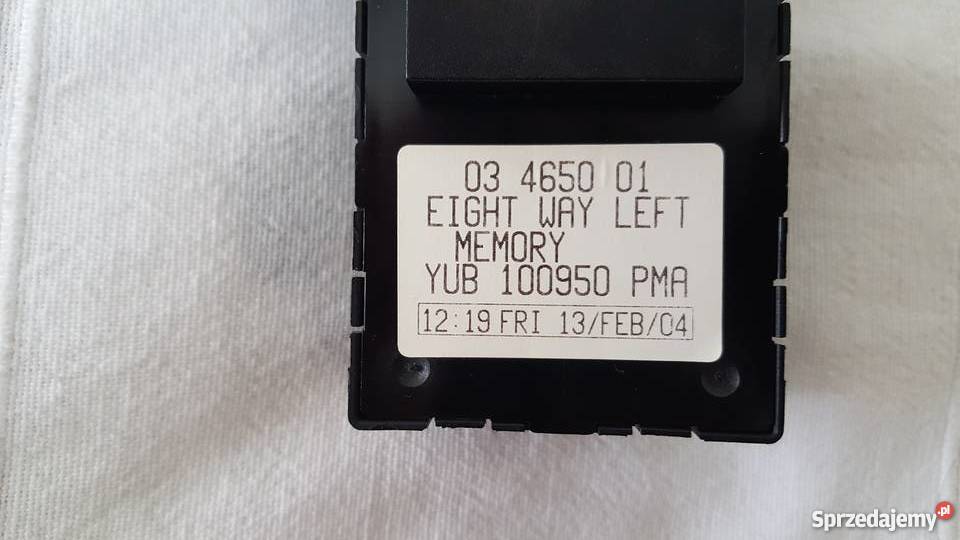 ROVER 75 MG ZT PANEL PRZEŁĄCZNIK FOTELA Poznań sprzedam