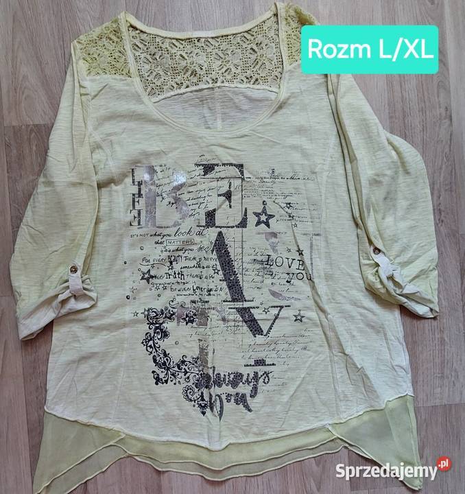 Bluzka koszulakoszulka LXL Rozmiar 42(XL) Moda i Styl sprzedam