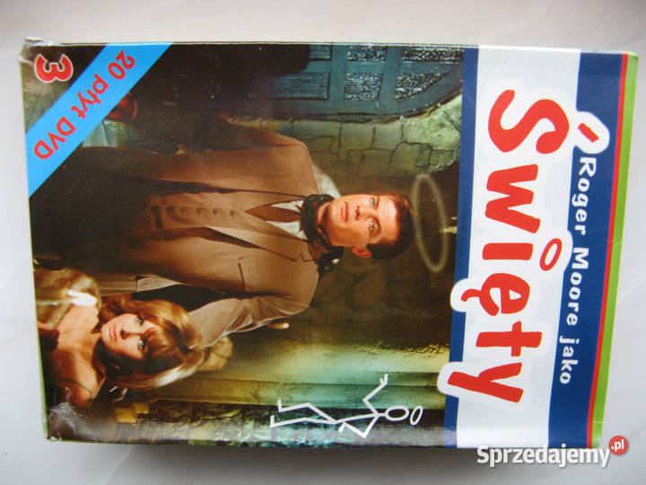 Święty Partnerzy Roger Moore 40 płyt DVD polski