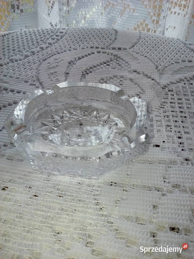 popielniczka kryształowa śląskie Cieszyn