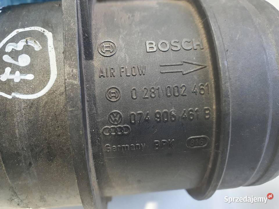 PRZEPŁYWOMIERZ Seat Toledo II 20 TDI POWIETRZA Przepływomierze Rudka sprzedam