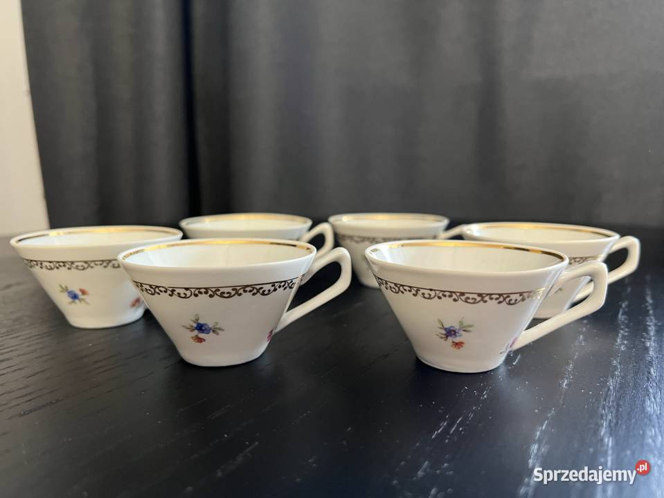 Serwis porcelanowy Elżbieta Fabryka Porcelany Warszawa