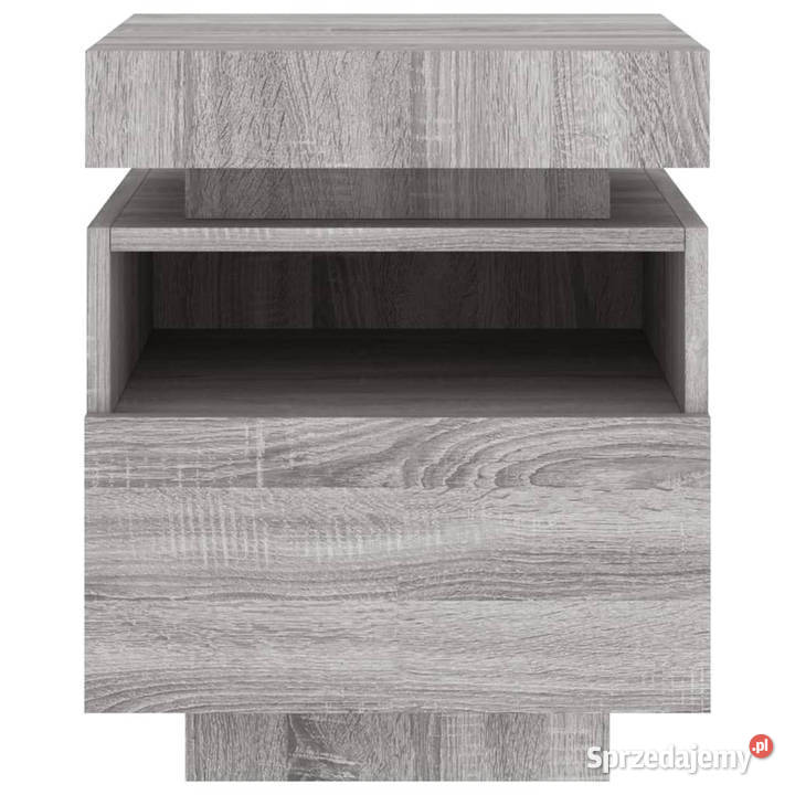 Szafka nocna z LED szary dąb sonoma 40x39x485 sprzedam