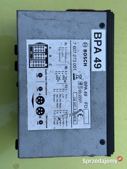 Wzmacniacz Bosch BPA49 Katowice sprzedam