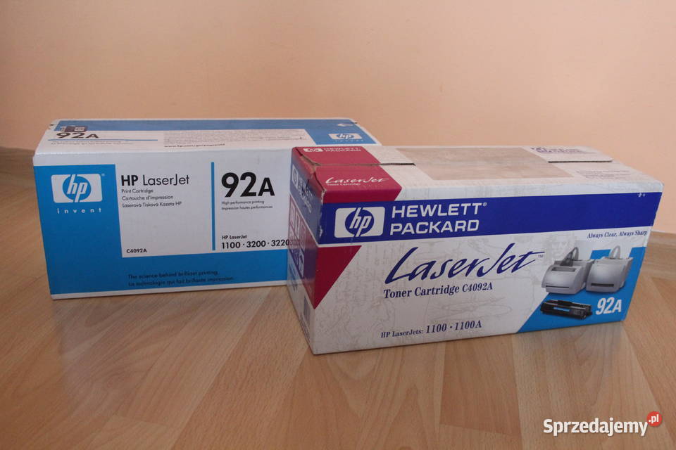Nowy oryginalny toner HP 92A C4092A Katowice