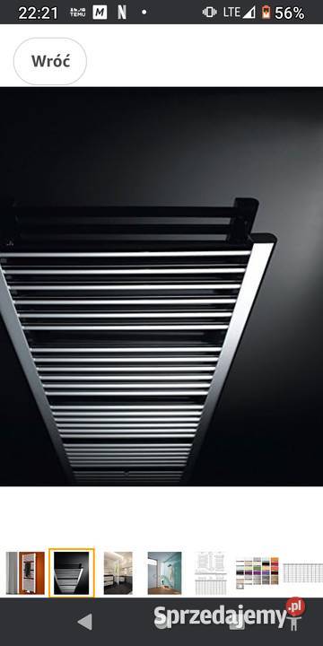 Grzejnik drabinka chromonikiel firmy Karmei śląskie Pietrowice Wielkie sprzedam