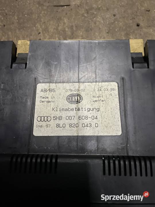 Climatronic audi a3 8l 8l0820043D Skarżysko-Kamienna